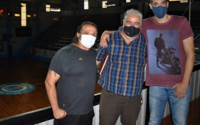 EL FUNDADOR Y PRESIDENTE DE LA FUNDACIÓN DAS COMPARTIÓ UNA TARDE CON SUS AMIGOS DE OBERÁ TENIS CLUB.